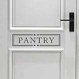 Pantry Decal Pantry Room Vinyl Sign Door Decal Wall Stickers Vinyl Decal Pantry Stickers 15.5x4 inch