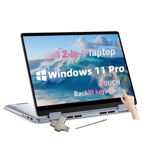 Dell Inspiron 14 2-in-1 laptop, 14" FHD touchscreen