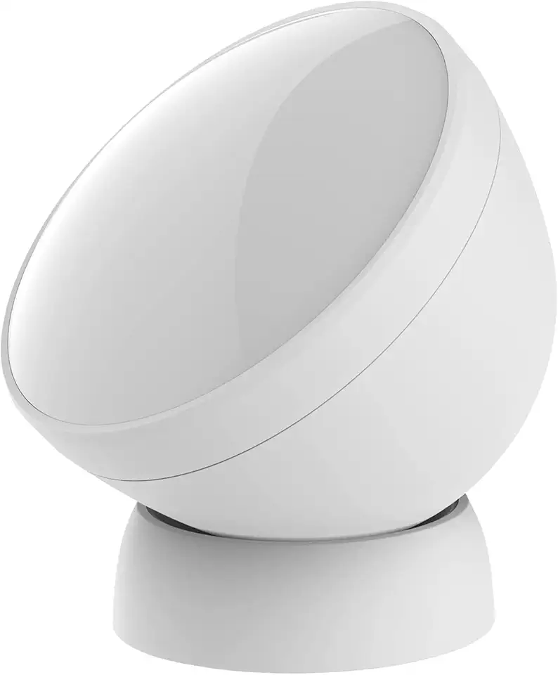 EZVIZ Sensor de movimento humano PIR infravermelho T1C, 360° ajustável para alarme, sem fio, requer hub A3, conexão Zigbee