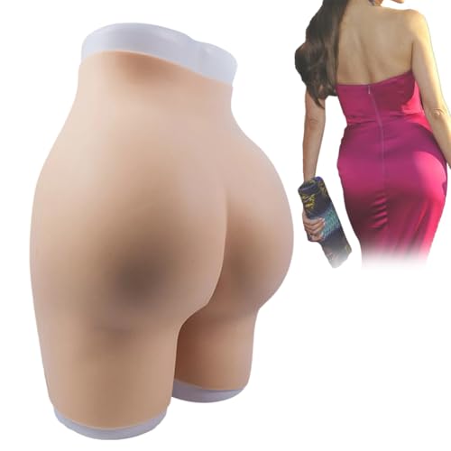 Pantalon en silicone cul ouvert avec entrejambe rembourré push up pour drag queen