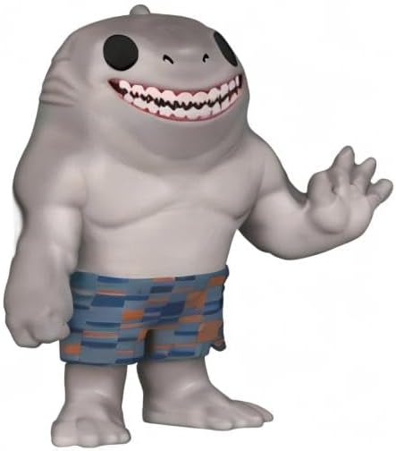 Miniatura 9 de POP Suicide Squad - Figura de vinilo King Shark Nanaue Funko Pop! (Con funda protectora de caja compatible), multicolor, 3.75 pulgadas
