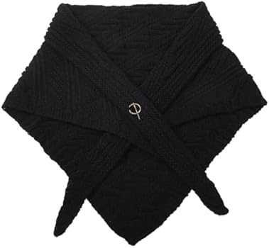 Acheter Automne Hiver Peut Porter Châle écharpe Double Usage Broderie Avec Manches Laine Cachemire épais Gland Cape Femme