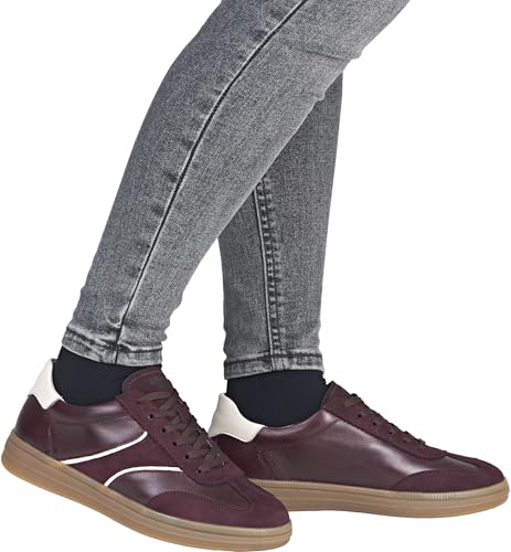 Remonte Damskie buty sportowe D2C05 Low, czerwone, 43 EU, czerwony, 43 EU