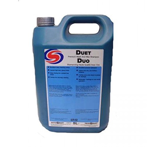 AutoSmart Duet Wash & Wax Car Shampoo Safe Cleaner Smart Acid Free 5L 5 L