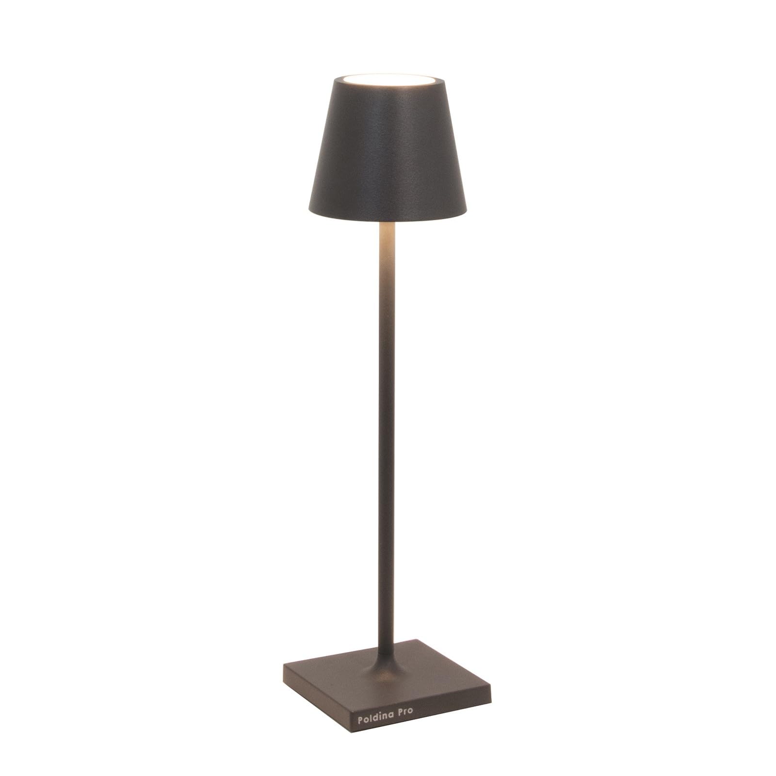 Zafferano, Poldina Micro Lamp, Rechargeable Cordless Table Lamp with Touch Controls, Suitable for Interior and Outdoor Dimmer