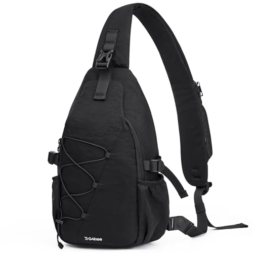 G4Free RFID Blocking Sling Bag for Men Women, Crossbody Bags Hiking Travel
