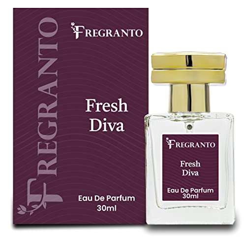 FREGRANTO Luxurious Fragrance Perfume Long Lasting Cool Fresh Scent For Men & Women (Fresh Diva) For Rs. 249 @ 75% off