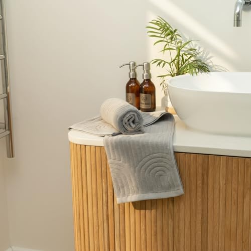 KIBAGA Decorative Hand Towels for Your Bathroom Or Kitchen – Luxurious Set of 2 Soft Boho Cotton Towels are Absorbent, Lightweight & Dry Quickly - Perfect to Elevate Any Bath Decoration at Home by KIBAGA - Image 2