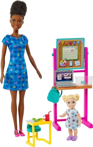 Muñeca Barbie Profesiones y Set de Juego, Tema Maestro miniatura 2