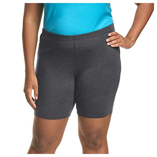 Just My Size Women's Plus-Size Stretch Jersey Bike Shorts