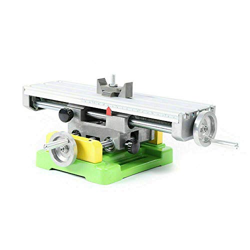 Multifunction Worktable Milling Working Table Milling Machine Compound Drilling Slide Table For Bench Drill Cross Slide Bench Drill Vise Fixture XY Axis