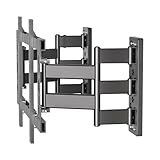 HILLPORT Heavy Duty 10-Arms TV Wall Bracket 70 to 120 Inch Screens, Swivels Tilts TV Mount for Flat & Curved LED LCD with VESA 800x600mm, Ultra Slim 3.5cm Profile, Max Load 180kg, DY886