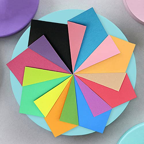 Origami Paper Double Sided Different Color, 8 Vivid Colors Kami Paper 6 Inch, Square Folding Paper Crafts, Origami Sheets For Beginners Adults Diy (72) #TOP6