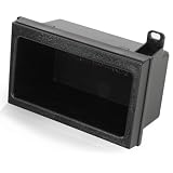 CHEDA Instrument Panel Black Storage Box Compatible with Chevy GMC C1500 C2500 C3500 K1500 K2500 K3500 1988-1994 GMP333 Add-On Storage Pocket