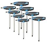 Für Innensechskantschrauben GEDORE DT 2142-008 Winkelschraubendreher-Satz 8tlg