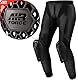 SHIMA Bandit 2.0 Motorrad Hose Herren Mit Protektoren AirForce Knieprotektoren Motorradhose Leder Hosen Mann Protektorenhose Fur Motorradkombi Urban Stretch Lederhose Lang (Männer, Schwarz, 50)