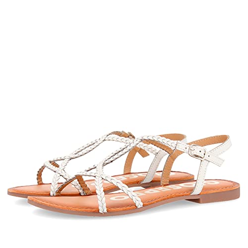 GIOSEPPO Sandalias Blancas para Mujer Ossian