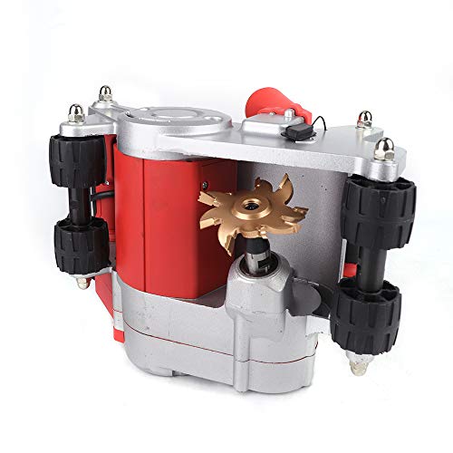 DUYIWAA Wall Groove Cutting Machine, 110V 1100W Electric Floor Wall Chaser, Groove Concrete Cut Slotting Machine, Handheld Floor Brick Wall Chaser Groove Tool