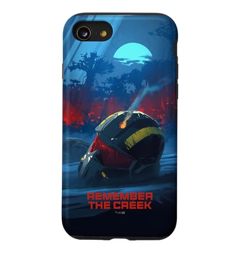 Coque iPhone 7 Helldivers 2 gamer - Idéal pour afficher le poster Remember The Creek au quotidien