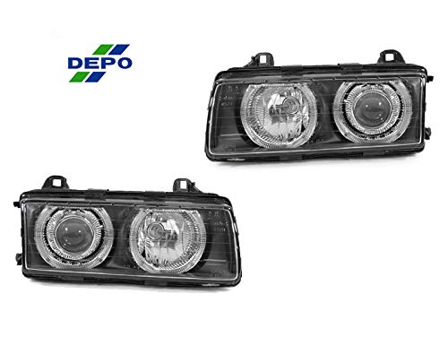 DEPO Headlight Fit for 1992-1999 BMW E36 3 Series BMW E36 3 Series ( 444-1110PXCE2 )