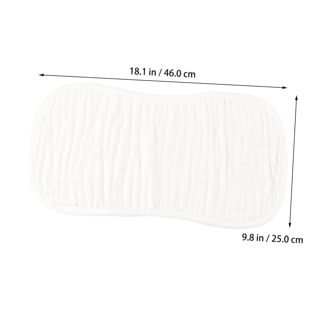 4pcs Boy Girl Burp Cushion Cotton Soft and Comfortable Quick Milk Absorbent Shoulder Pad