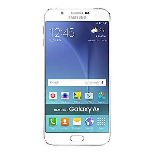 Samsung Galaxy A8 SM-A800I (White) : Amazon.in: Electronics
