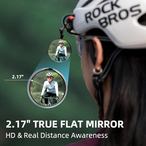 ROCKBROS 5.5cm Flat Glass Helmet Mirror