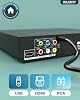 HDMI DVD Player for TV | 1080P Region Free DVD Players for Smart TV | Mini DVD Player with USB, CD & MP3 | HDMI Cable, RCA Cable & Remote Control Included | MAJORITY DVD #4
