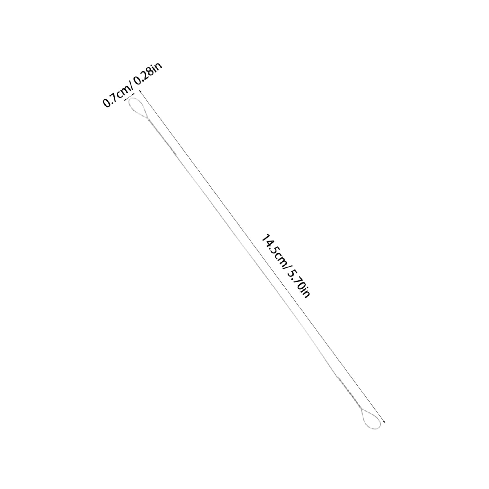 TOPPERFUN Manual Cheese Slicer Wire 10pcs Stainless Steel Cheese Cutting Line Wide Usage Ham Cake Adjustable Slices Easy to Clean