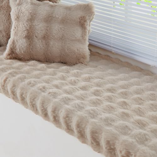 Personalisierbares Fensterbankkissen, flauschiges Plüsch,...