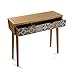 Versa Mimma 21081049 Mesa Consola de Recibidor Alfama con 2 cajones, Madera,...