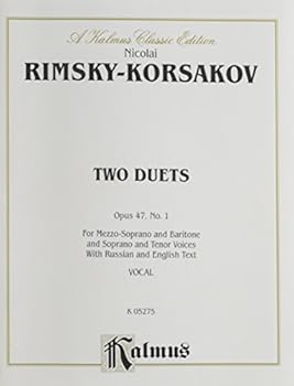 Paperback Two Duets, Op. 47: Russian, English Language Edition [Russian] Book