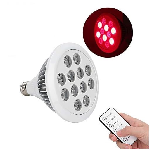 Lámpara de infrarrojos para terapia de fisioterapia por infrarrojos con 24 W, dispositivo de iluminación para terapia de luz roja, lámpara LED de belleza para eliminar cicatrices