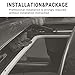 YIUIY Sunroof Track Guide Rails Assembly Repair Kit Compatible with Ford F150 2015-2020 F250 F350 F450 2017-2019 Replaces FL3Z-1651071-A FL3Z-1651071-B