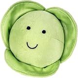 Petface Foodie Faces Fluffy Sprout Dog Toy - Image 1