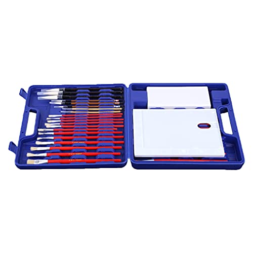 Paint Brush Set Painting Brush for Acrylic Oil Watercolor Canvas Art Gouache Painting Includes Box Carrying