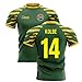 2022-2023 South Africa Springboks Home Concept Rugby Shirt (Kolbe 14)