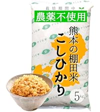 Amazon.co.jp: 【令和7年新米】無農薬 玄米 コシヒカリ 熊本県産 無