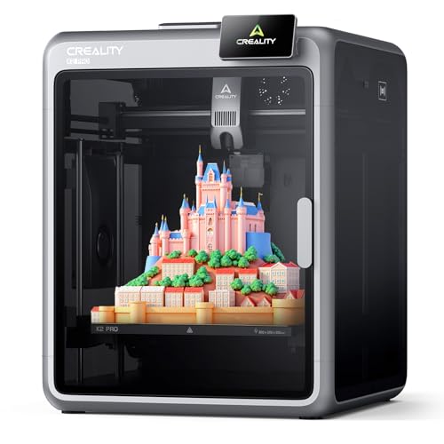 Creality K2 Pro (A) 3D Printer, Multi Color 3D Printing with CFS Dual Al Camera 600mm/s High-Speed Auto-Leveling Crealit