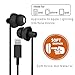 MAXROCK iPhone 13/14 Earphones Wired in Ear Sleep Lightning Earbuds (Apple MFi Certified) Sleep Headphones with Microphone/Remote for iPhone 12/11/Pro Max/Xr/Xs Max/X/8/7 - Black