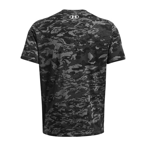 Image of Under Armour Men's ABC Camo Short-Sleeve T-Shirt | Super soft cotton /polyester mix. With camo pattern, crew neck and logo on the left chest.