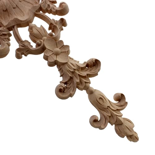 Apliques de muebles de madera LVTFCO 30X13cm para decoración 7