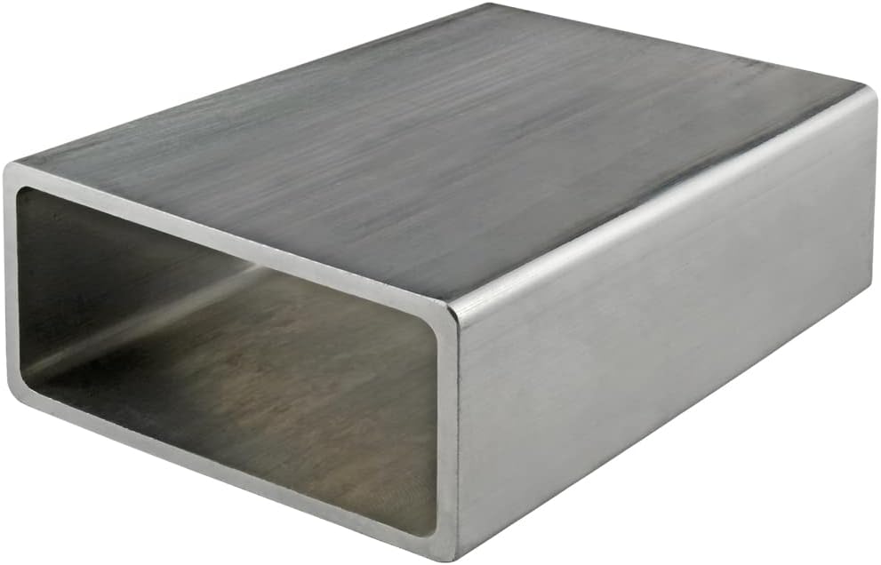 8020, 8121, 1.5 x 3 Structural Rectangular Aluminum Tube, Wall Thickness .125, Seamless Tubing 80/20 DIY Industrial 1-1/2 x 3 Metal Profile (12 Long)