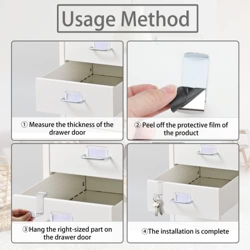 Over Door Hook Hanger 6pcs Versatile Coat Organizer Stainless Steel Z-Shaped Sturdy Hooks for Towel Hat Bag Jacket Wardrobe Bedroom Bathroom Kitchen Office, 4cm or 4.5cm Width (4.5CM Width)