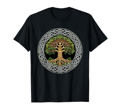 Albero celtico della vita, Yggdrasil, mitologia norrena, albero del mondo Maglietta