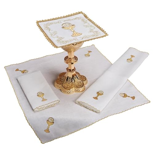 Trinity Church Supply Chalice and Host Altar Linen Gift Set