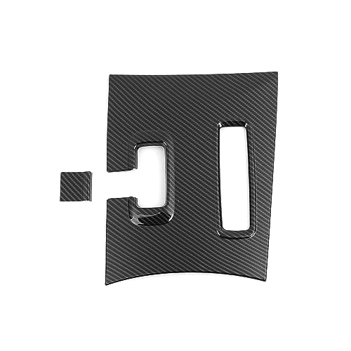 Linskip Gear Shift Panel Trim Compatible with Chrysler 300 & Dodge Charger 2011 2012 2013 2014, Charger Gear Shift Cover, Charger Interior Accessories(Carbon Fiber Pattern) by Linskip - Used condition - US$35.01