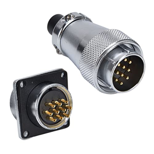 Conector de aviación para conexión eléctrica estable miniatura 7