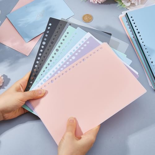 Intercalaires durable format A5 en plastique de protection pour classeurs - 3
