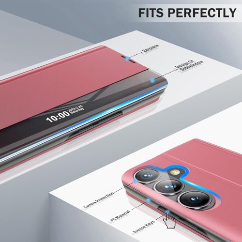 Coque Samsung S26 Plus rose avec support vidéo pour votre quotidien